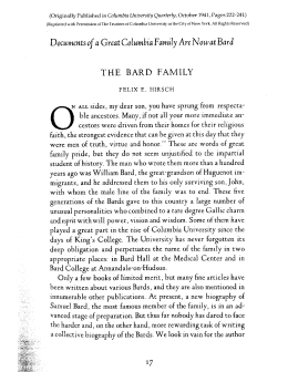 The Bard Family