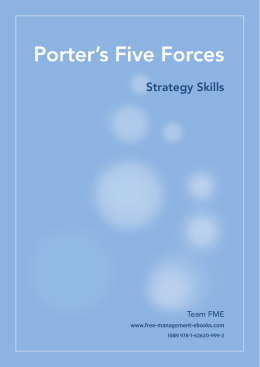 Porter`s Five Forces - Free Management eBooks