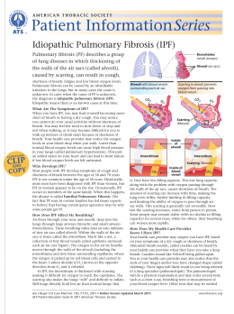 Idiopathic Pulmonary Fibrosis (IPF)