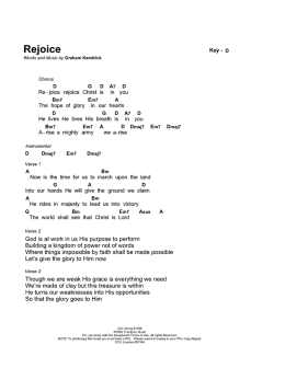 Rejoice