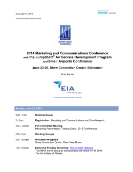 2014 Marketing and Communications Conference with the