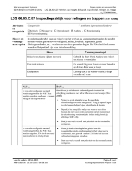 A0015 Grating, Guardrails and Stairs Inspection Procedure