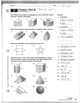 Answer Key - Athens Academy