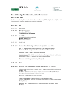 Program - Federal Reserve Bank of Philadelphia