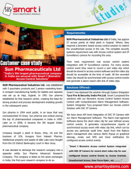 Page 1 smorti º Smart identification Solutions SUN Pharmaceutical