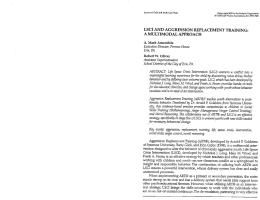 lsci and aggression replacement training: a multimodal approach