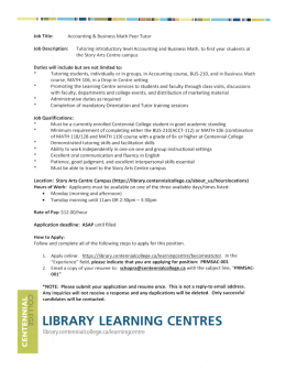 Scanned Document - Centennial College Libraries