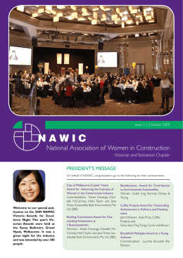 NAWIC VIC / TAS Newsletter