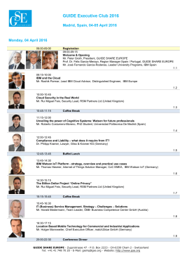 GUIDE Executive Club 2016