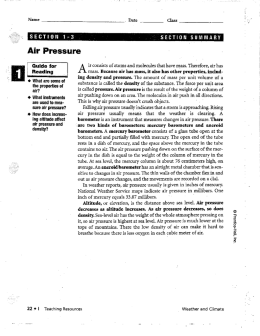 Air Pressure