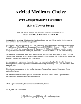 AvMed Medicare Choice