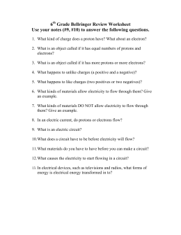 6th Grade Bellringer Review Worksheet Use your notes (#9, #10) to