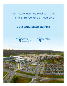 Penn State Hershey Strategic Plan