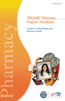 TRICARE Pharmacy Program Handbook