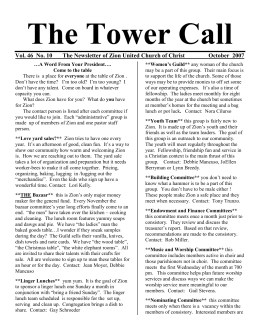 Oct Tower Call 2007 - A Sound Strategy, Inc.