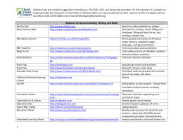 General Education - Tarrant Literacy Coalition