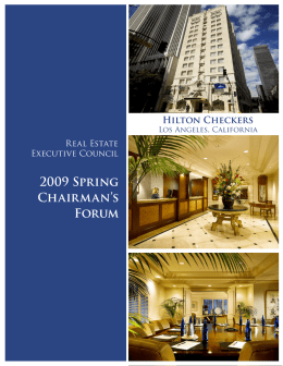 Learn more - the Real Estate Executive Council