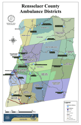 Rensselaer County Ambulance Districts