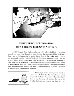 Early Dutch Colonization: How Farms Took Over New York