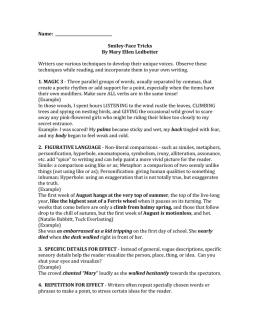 Mary Ellen Ledbetter`s Smiley Face Tricks