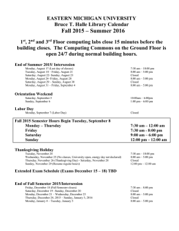 Printable library calendar 2015-2016