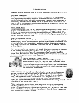 Political Machines - Aurora Public Schools