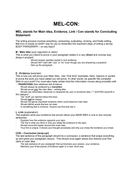 MEL-CON - Moline High School
