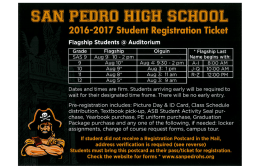 Page 1 SAN PEIRD HIGH SCHILITI, 2016