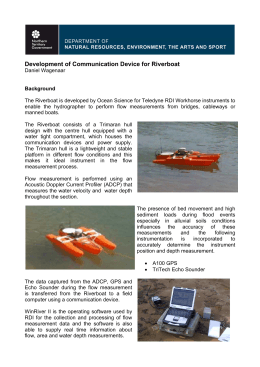 Development of Communication Device for Riverboat