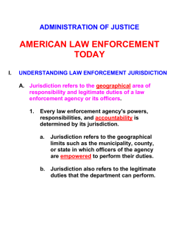 AMERICAN LAW ENFORCEMENT TODAY