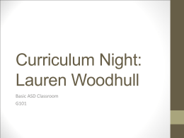 Fall Curriculum Night - Birmingham Public Schools