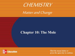 mole - geraldinescience