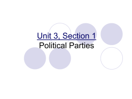 5. Political Parties
