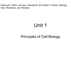 Chapter 1 and 2 Slides