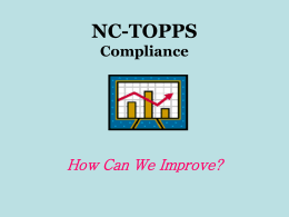 NC-TOPPS Compliance