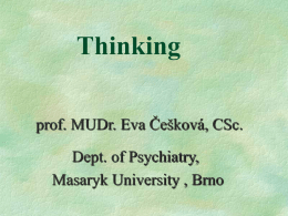 Thinking