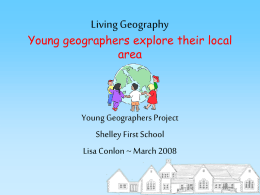 Young Geographers Explore Their Local Area