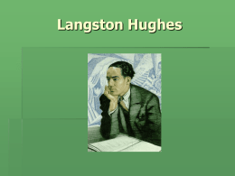 Langston Hughes