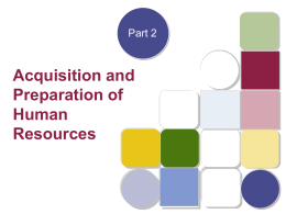 Human Resource Management