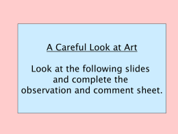Virtual Tour: Geometry