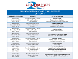 MEETINGS 2014-2015 Meeting Date/Time