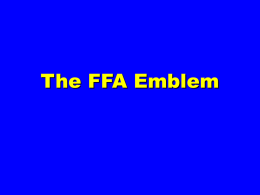 2.01 Parts of the FFA Emblem