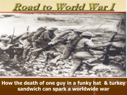 Road to WWI Revised 10 Flex