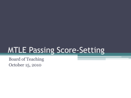MTLE Score-Setting2