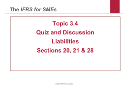 Topic 3.4 Quiz and Discussion Liabilities
