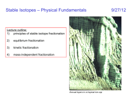 Physical fundamentals