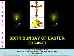 Lamb of God, you take away the sins of the world: have mercy on us