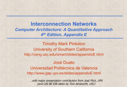 Interconnection Networks