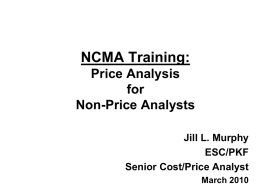 Session 3 - Course 14 - Price Analysis for Non