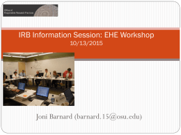 Office Hours - EHE Administration